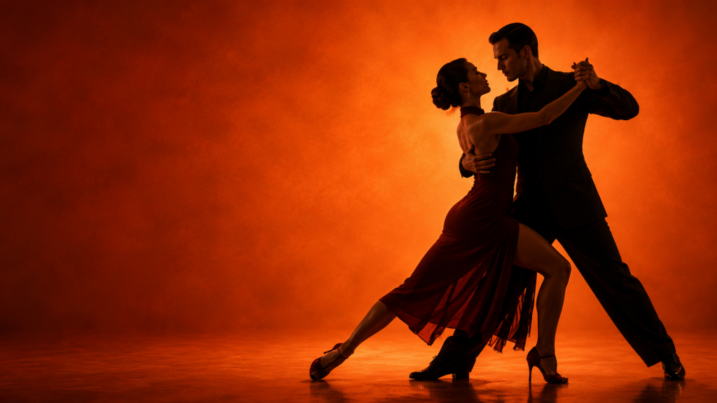 Europäischer Tango – Tanzmotiv